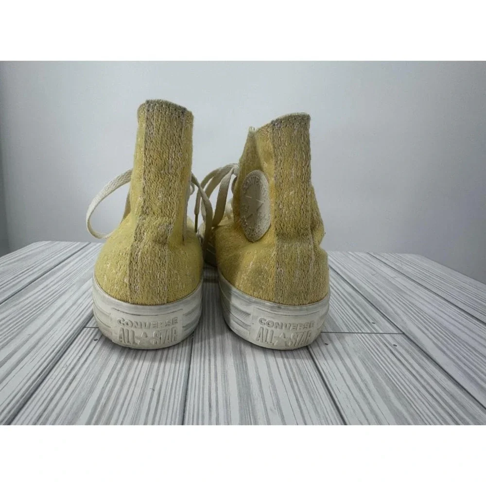 Converse Chuck Taylor All Star Women's 7 Yellow High-Top Shoes Lace Up Sneaker‎